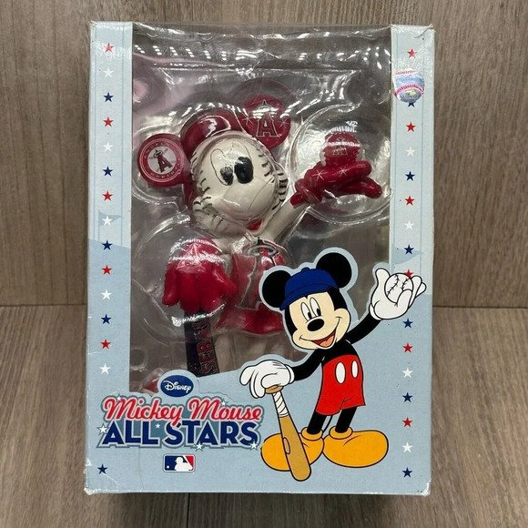Disney Mickey Mouse MLB All-Star LA Angels Forever Collectibles Figurine 2010 - Picture 1 of 6